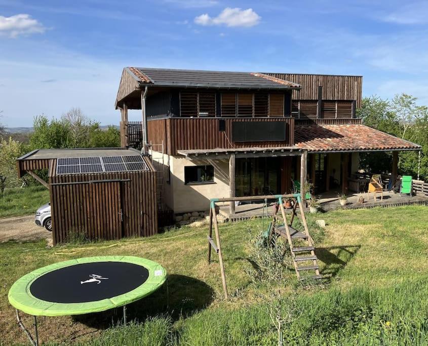 Appartement Neuf & Ecologique A La Campagne Marzens Bagian luar foto